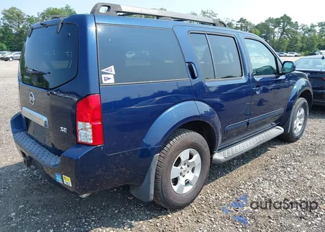 2007 Nissan Pathfinder Se из США, поврежденный, VIN 5N1AR18W87C623766